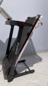 MY-HI Electric Treadmill with Detachable Side Table | Adjustable Incline (1-12.8km/h) Home Gym - A6