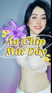 Áo ngực cúp ngang WANNABE ANT26 áo chíp mút kép nâng 5 tác động vung tròn căng đầy dây vai tháo ráp dễ dàng