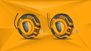 Thước cuốn thép INGCO HSMT8430 kích thước 30mx12.5mm