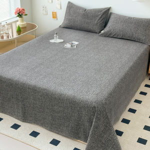 Kiss Dear | Heavy-duty Cotton Flannel Bed Sheet Single Piece