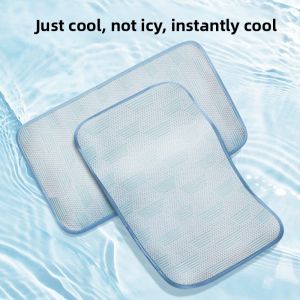 MONLEYTA | Adult Ice Silk Cool Pillowcase Summer Breathable Fern Patterned Quilt Cover Allergy Free Hypoallergenic Durable Bedding Accessory