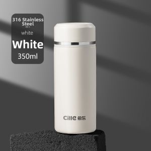 CILLE | Tea Water Separation Business Portable Insulation Cup Stainless Steel Custom