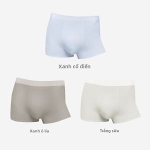 Quần Sịp Hộp Ngắn Chống Ma Sát Mùa Hè Ice Silk