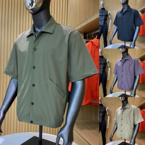 Áo Thun Nam Mùa Hè Mới Nhanh Khô Thoáng Khí Rộng Rãi Tay Ngắn Phong Cách Ngoài Trời Thường Ngày Chất Liệu Cotton Thường