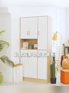 Sliding Door Shoe Cabinet Household Simple Modern/Kitchen Cabinet/Cupboard/Sideboard Shoe Storage