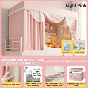 YANXI | Complete Blackout No Coating Bed Canopy
