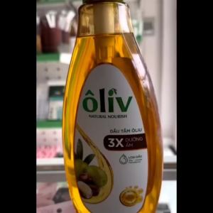 Dầu tắm sữa tắm ôliu Ôliv NL369 chiết xuất thiên nhiên dưỡng ẩm sáng da mềm mịn 650ml