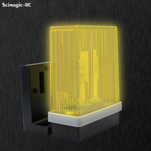 Đèn Báo Hiệu LED Ngoài Trời Đa Năng Đèn Nháy Cảnh Báo Khẩn Cấp Gắn Tường Cho Cửa Tự Động 12V 24V 220V Chế Độ Điều Chỉnh Chống Nước IP54