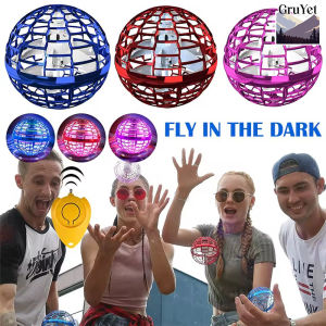 Flying Ball Boomerang Drone Flyorb Magic With LED Lights Gift Hover Ball Fly Nova Orb Flying Spinner Fidget Children Family Toys