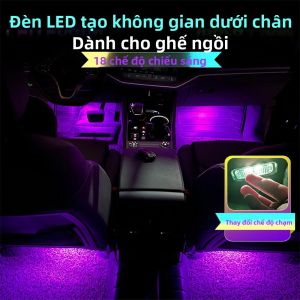 Đèn LED Nội Thất Xe Hơi 2X Đèn Tạo Không Khí Cho SEAT Ateca Leon 5F MK3 Alhambra 7N Ibiza ST Toledo KG MK4 Phụ Kiện Ô Tô 12V