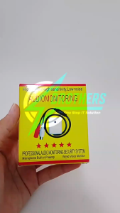 Microfon Kepala Jernih Universal untuk Audio Monitoring Keamanan CCTV