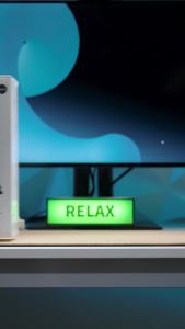 COMICA EJoy Uni S Portable RGB Cardioid Condenser USB Microphone Kit With Foldable tripod stand Compatible with mobile phones PC computers PS4 PS5 for Online Teaching Meeting Livestreaming Gaming Broadcasting