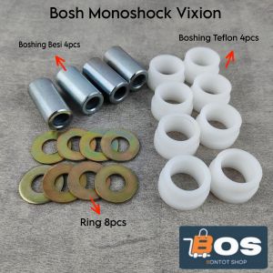 Bosh Monoshock Vixion Old New R Nvl Nva Bos Shock Belakang Vixion PNP Segitiga Unitrack Vixion R15 Xabre Xsr Mt15