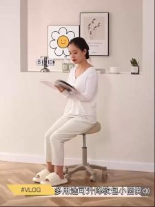 [Ready Stock Fast Ship!!!]O&E Brand Hair Salon Adjustable Chair Kerusi Pusing Round Chair Home Beauty Office Beauty Chair Kerusi Beauty Salon Bar Chair Stool