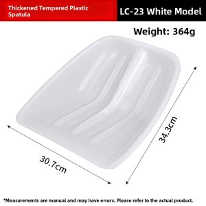 Thickened Plastic Shovel Corn Sickle Farm Use Large Iron Shovel Rice Grain Snow Steel Head Hand Tool Hardware Square Head Shovel