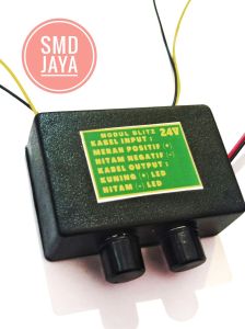 MODUL LED KILAT BLITZ 2 OUTPUT SETELAN 24VOLT