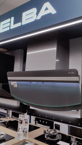Elba Designer Hood EH-R9898ST(GR) | 2000m/h / Heat Auto Cleaning / 3 Speeds / Magic Light
