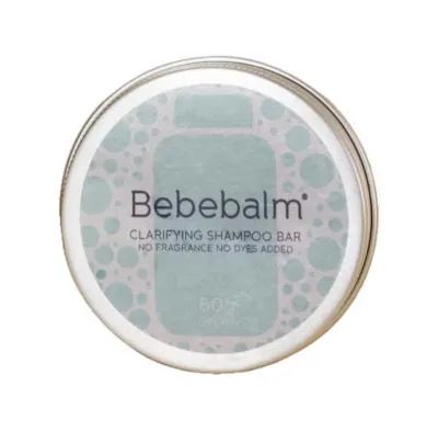 Bebebalm Clarifying Shampoo Bar for Hair Scalp Sensitive skin eczema flaky scalp dandruff frizz