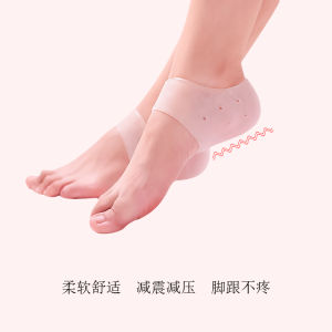 ปลอกหุ้มเท้าแบบเต็มรูปแบบปลอกป้องกันซิลิโคนส้นเท้าแห้งแตกสำหรับผู้ชายและผู้หญิงปลอกหุ้มกันแตกถุงเท้าป้องกันเท้าสำหรับเท้าและส้นเท้าแตกสำหรับอาการปวด