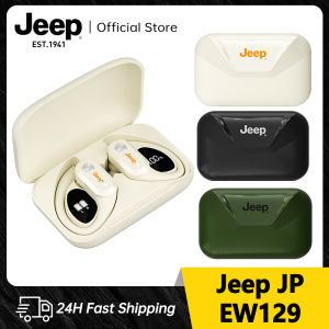 Jeep EW129 Wireless Earbuds Bluetooth Headphones 35hrs Play Back Sport Earphones with LED Display Over-Ear Buds with Earhooks Built-in Mic Headset for Workout