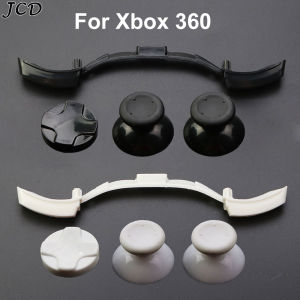 JCD LB RB Bumper Button For Xbox 360 Controller 3D Analog Thumb Sticks Grip Caps Cross D-pad Direction Key Replacement