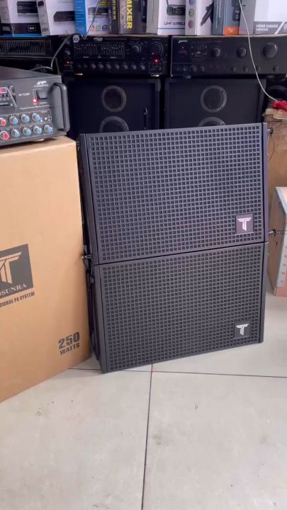 TOSUNRA Professional Single 10 & 8 inches Line Array Speaker XZ-10 /XZ ...