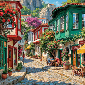 Jigsaw Puzzle for Adults 500/1024PCS City Landscape Artwork Mindful Game Stress Relief Decor Gift