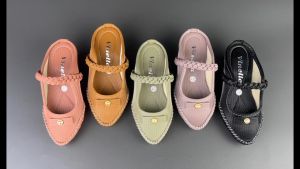 LVD Sepatu Sandal Hak Tahu Anak Perempuan Art KR 13 (Size 26-35)