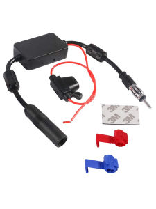Enhanced Anti-Interference Car Radio Antenna Modification Active FM Signal Amplifier Universal Navigation Instrument Accessory