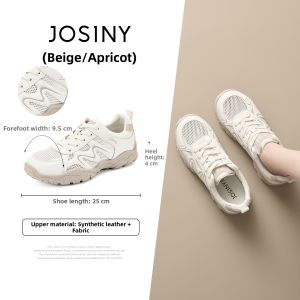 Josiny | Thick Sole Breathable Sneakers