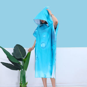 Portable Quick Dry Swimming Beach Towel Womens Style Ultrathin Fiber Travel Coat Warm Absorbent Sport Towel for Sea Side