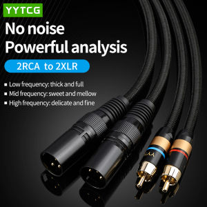 YYTCG high-end RCA to XLR male and female audio cable RCA head to XLR balanced cable connection cable