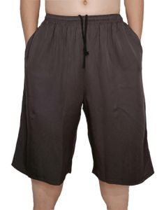 Summer Hot Sale Mens Silk Short Pajama Pants Loose Fit Comfortable Home Leisure High Waist Elastic Cotton Mulberry Silk