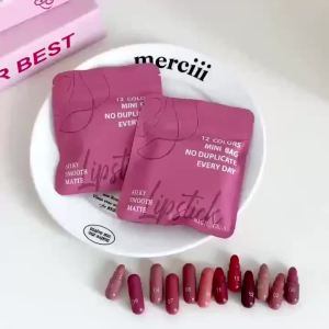 12 Mini Pill Lipstick Capsule SetLong-lasting Matte LipstickNot Easily Faded After UseSuitable for Daily Useis a Great Gift
