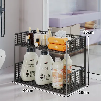 Multifunctional Bathroom Storage Trolley