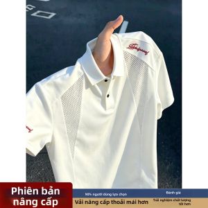 Áo Thun Tay Ngắn MESH Thêu Nhanh Khô