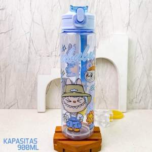Botol Minum LABUBU Anak Karakter LABUBU 900 ML