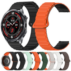 Strap For OnePlus Watch 3 2R 2/OPPO Watch X2 4 Pro Sports Wristband Correa For Realme Watch 3 2 pro 22mm Magnetic Silicone Band