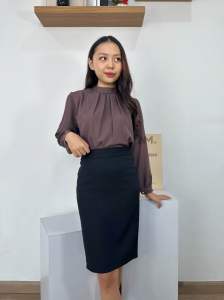 Atasan Kemeja Blouse Wanita / Heide Top / Korean Blouse / Blouse Kemeja Kerja