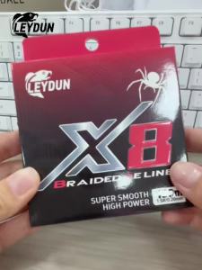 Dây Câu Cá PE Tết 8 Sợi Leydun Red 150m Không Phai Màu Mượt Mà Đa Sợi Dệt Chắc Chắn Dùng Cho Câu Cá Biển Sông Hồ