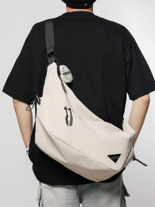 กระเป๋าสะพายข้างผู้ชาย SUNMAN กระเป๋าสะพายข้างผ้าไนลอนแบบยูนิเซ็กซ์ กระเป๋าสะพายข้างสำหรับเดินทางแบบลำลอง กระเป๋าเป้สะพายหลังแบบลำลอง กระเป๋าสตางค์หนัง PU