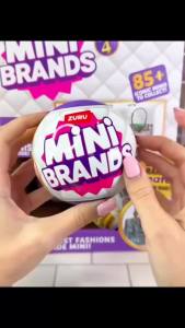 Bandai | New ZURU Mini Brands 5 Surprise Mini Fashion Bag Blind Box Collectible Toy Gift For Girls Kids Surprise Unboxing Toys Surprise