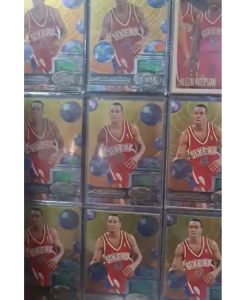 Allen Iverson NEARMINT RC 1996-97 Fleer Ultra 7 of 15 NBA card (CORNER&EDGE)