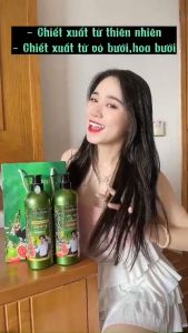 Dầu Gội & Kem Xả Tinh Chất Bưởi Lucky Star