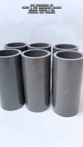 Socket Polos AW 1" Paket Isi 6 PCS / Sok Sambungan Lurus Pipa PVC AW 1 inch / Fitting Pipa PVC Kuat Anti Bocor (6 PCS)