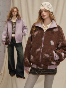 Unifree | Youthful and Warm Fleece Reversible Coat