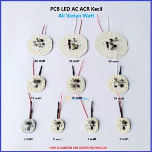 Mesin Lampu LED 12 Watt PCB Led AC ACR 12watt Modul Driver Mata LED 12W