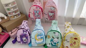 Túi đeo chéo vải Oxford nhỏ gọn và nhiều họa tiết xinh cho bé