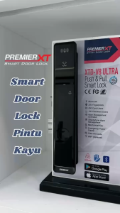 PREMIERXT XTD-V8 ULTRA Smart Door Lock (For Wooden Door)
