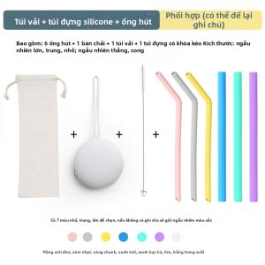 FENGHEDAHAI | Ly giữ nhiệt có ống hút mềm chịu nhiệt cấp thực phẩm